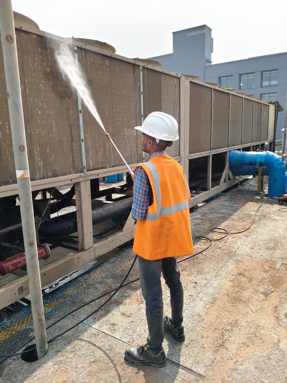 Scheduled preventive maintenance and full system inspection for peak efficiency.